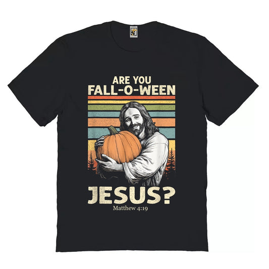 Are You Falloween Jesus Christian Halloween Pumpkin, Premium Tshirt, Christian Shirt, Gift For Jesus Lover