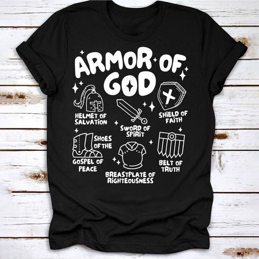 Armor of God Kids Christian Toddler Jesus, Christian Premium T-Shirt, Gift For God Lover