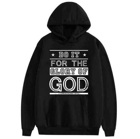 Christian Bible Verse Birthday Christmas Gift Glory Of God, Premium Hoodie, Unisex Hoodie, Jesus Gift